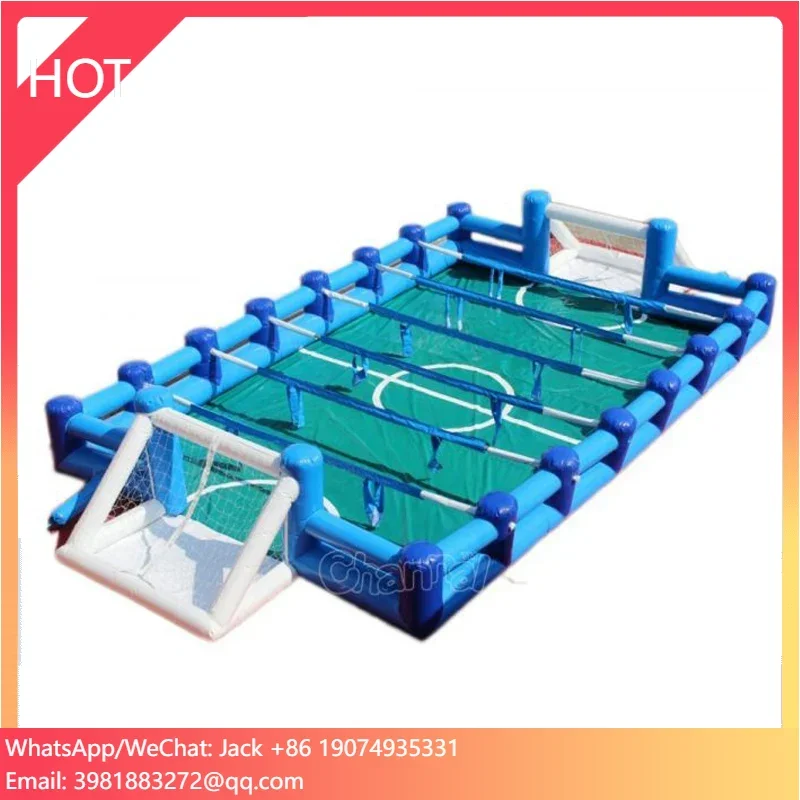 Foosball Table Commercial - Nieuw ontwerp opblaasbare menselijke tafelvoetbal sportspel