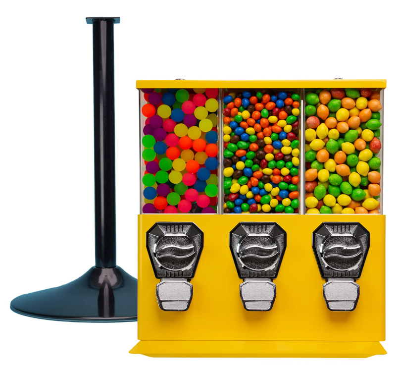 Candy Vending Machine - Populaire herten-vormige snoepautomaat 2025, drie-in-één, met