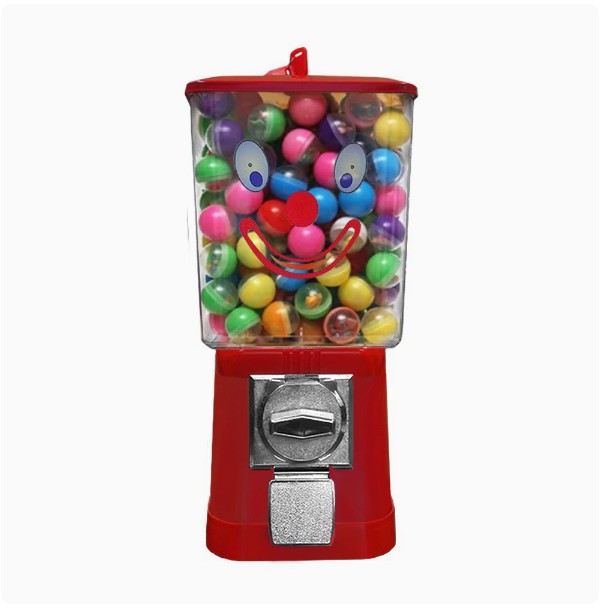 Automaten voor snoep, bubblegu - Candy Vending Machine recensie en prijs
