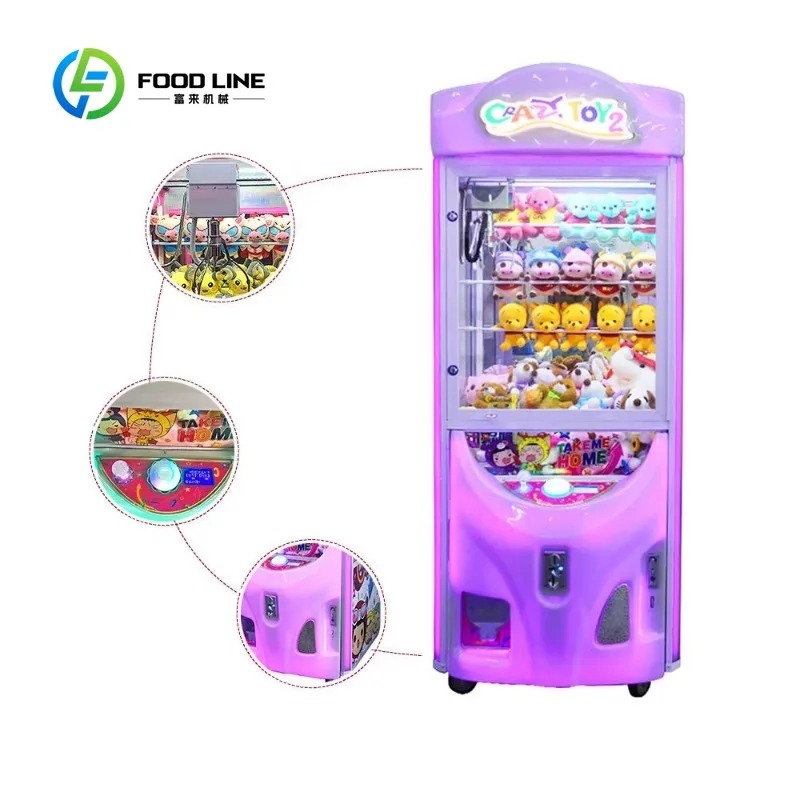 Op maat gemaakte muntbediende  - Arcade Toy Claw Vending Machine recensie en prijs