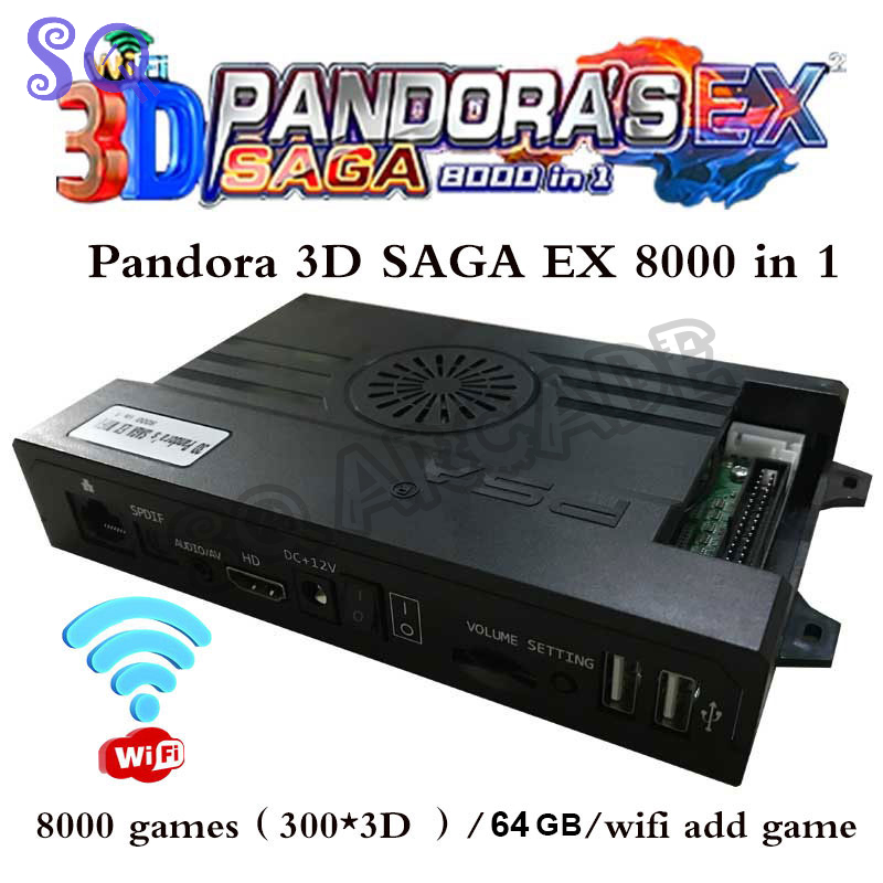 Arcade Pandora Saga Box Ex2 80 - Arcade Ticket Machine recensie en prijs