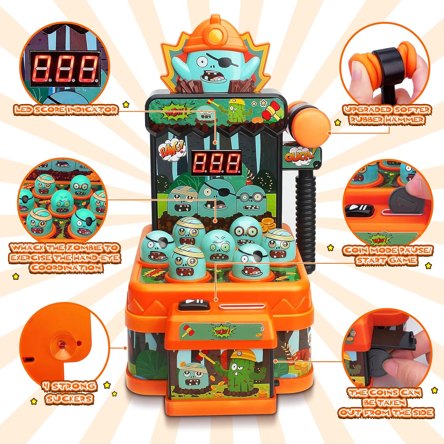 Arcade Game Speelgoed Whack Ga - Whack A Mole Arcade recensie en prijs
