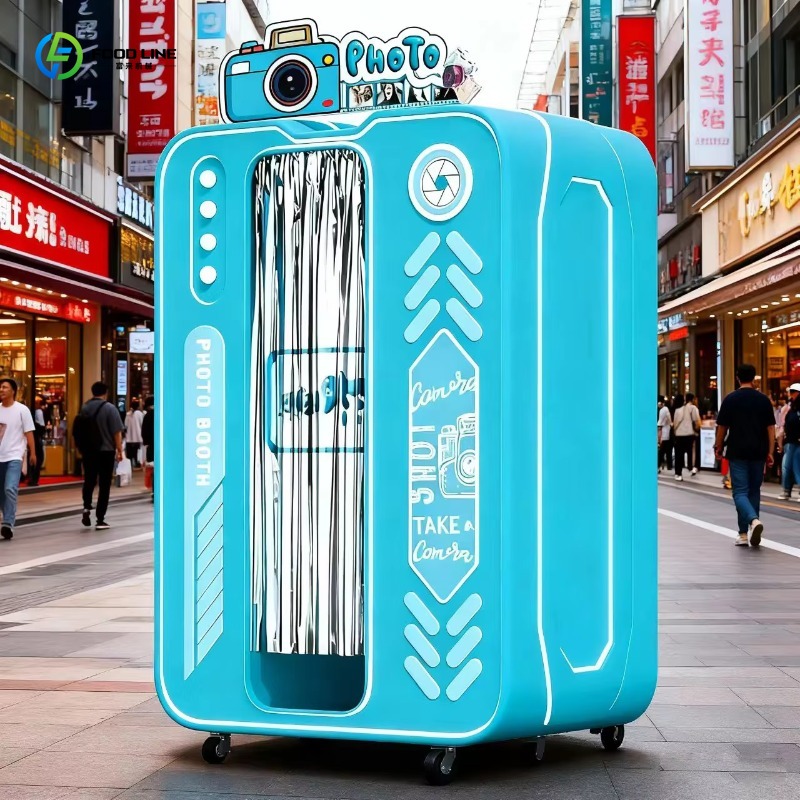 Geavanceerde fotohokje-automaa - Photo Booth Machine recensie en prijs