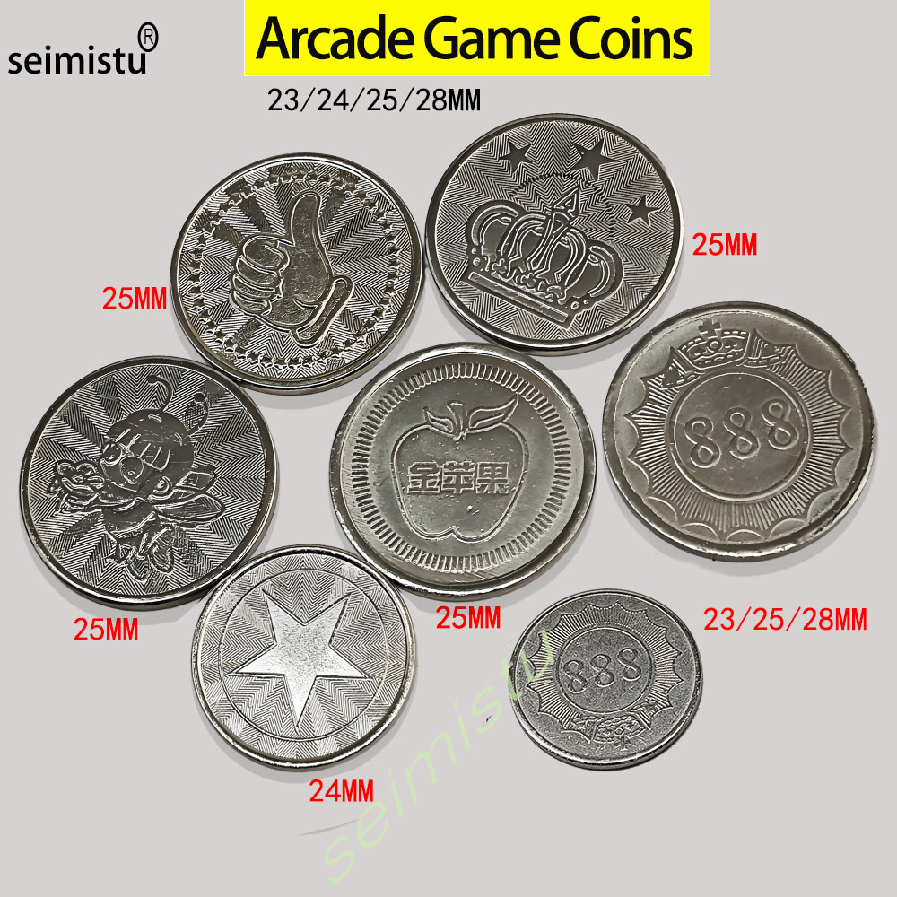 100 stks Rvs 23/24/25mm Tokens - Arcade Toy Claw Vending Machine recensie en prijs